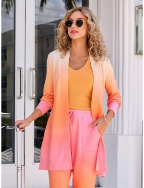 Ombre Lounge Duster Pink/Orange