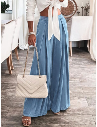 Beyond Travel Palazzo Pant Ivory Coast
