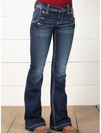 Malibu Belted Ponte High Waist Wide Leg Trouser Pant Black
